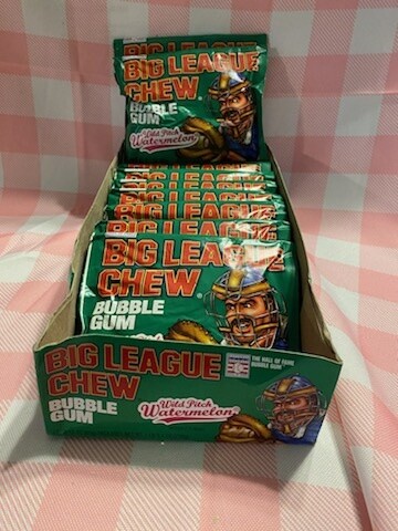 Big League Chew Watermelon Bubble Gum