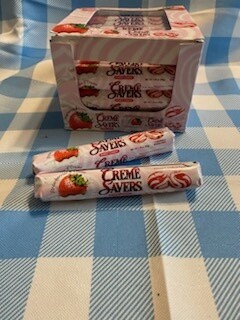 Creme Saver Strawberries &amp; Cream Candy 1.76 oz