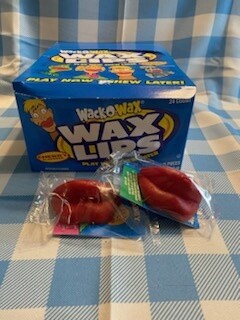 Wax Lips - Cherry Flavor Candy