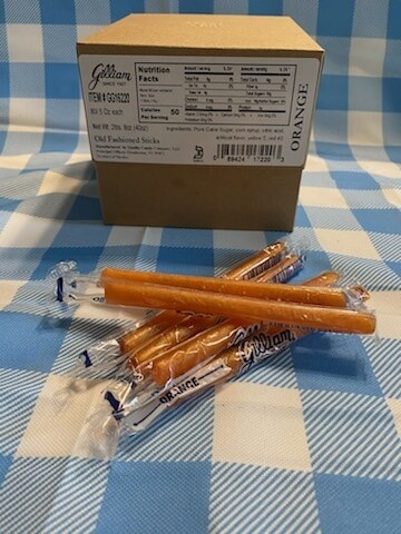 Gilliam&#39;s Old Fashioned Candy Sticks Orange
