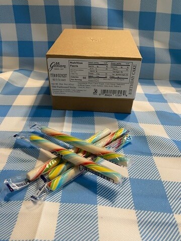 Gilliam&#39;s Old Fashioned Candy Sticks Birthday Cake