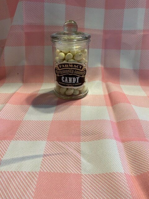 Apothecary Jar Happy Birthday Cake Sprinke Jelly Beans