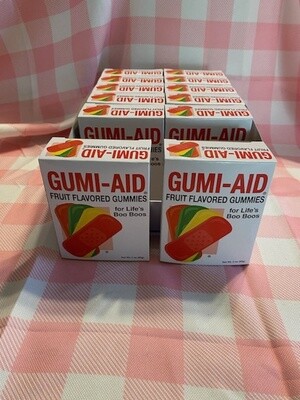 Gumi-Aid Bandaids, Fruit Flavor Gummies,, 3 oz