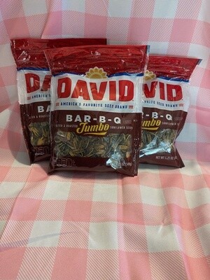 David Sunflower Seeds, Bar-B-Q Flavor, 5.25 oz