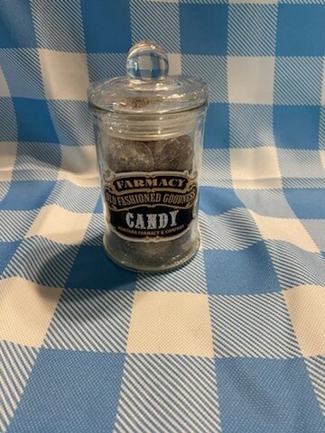 Apothecary Jar Old Fashioned Root Beer Hard Candy Jar
