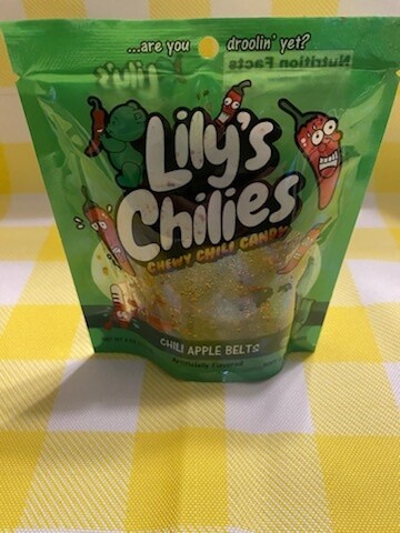 Lily&#39;s Chili Apple Belts 4 oz bag