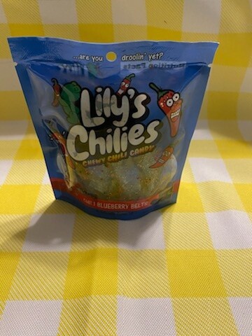 Lily&#39;s Chili Blueberry Belts 4 oz bag