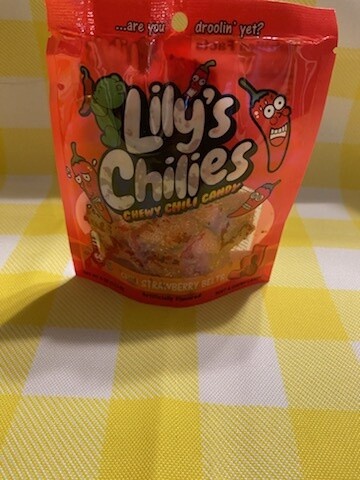 Lily&#39;s Chili Strawberry Belts 4 oz bag