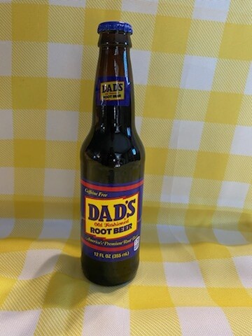 Dad&#39;s Soda Root Beer, 12 oz Glass Bottle
