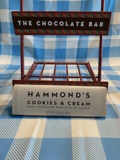 Cookies and Creme Milk Chocolate Candy Bar