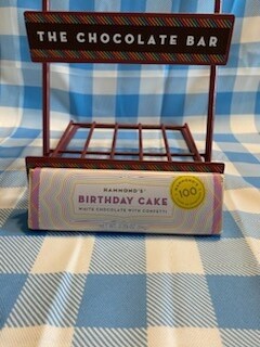 Birthday Cake White Chocolate Candy Bar