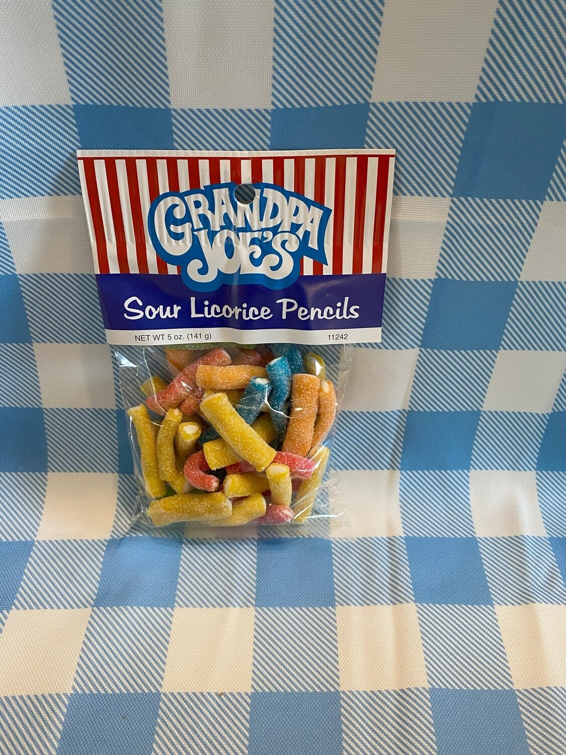 Grandpa Joe&#39;s Peg Bags, Sour Licorice Pencils