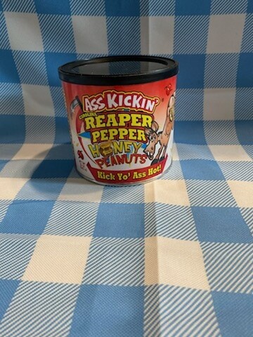Ass Kickin&#39; Carolina Reaper Honey Peanuts