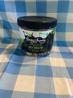 Nutty Choco Pop 8 oz Canister - Chocolate Popcorn