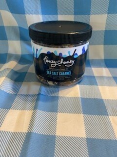 Sea Salt Caramel 8 oz Canister - Chocolate Popcorn