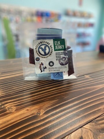 Yellowstone Elk Huckleberry Vodka Jerky