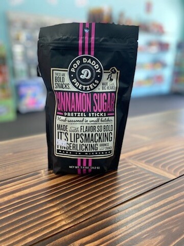 Pop Daddy Cinnamon Sugar Pretzel Sticks