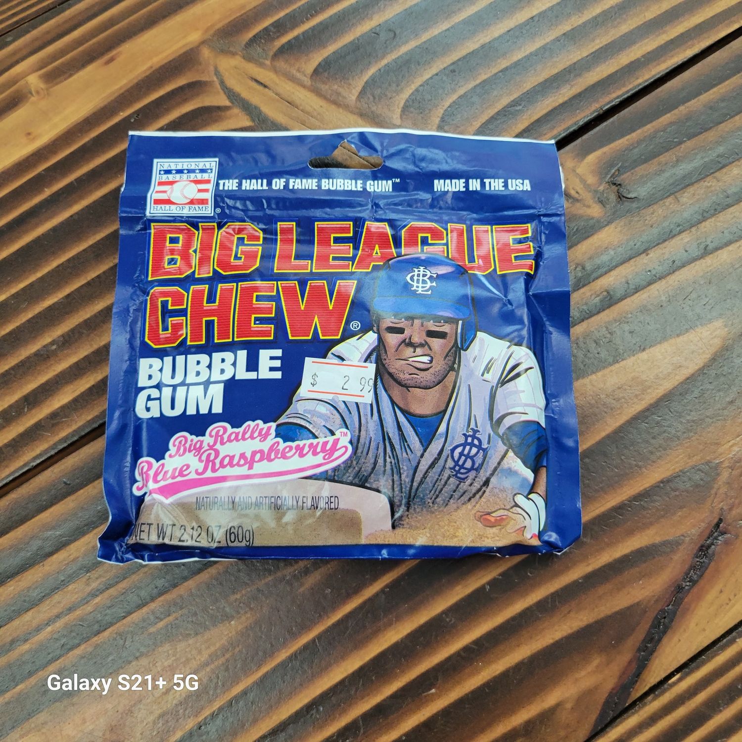 Big League Chew Blue Raspberry