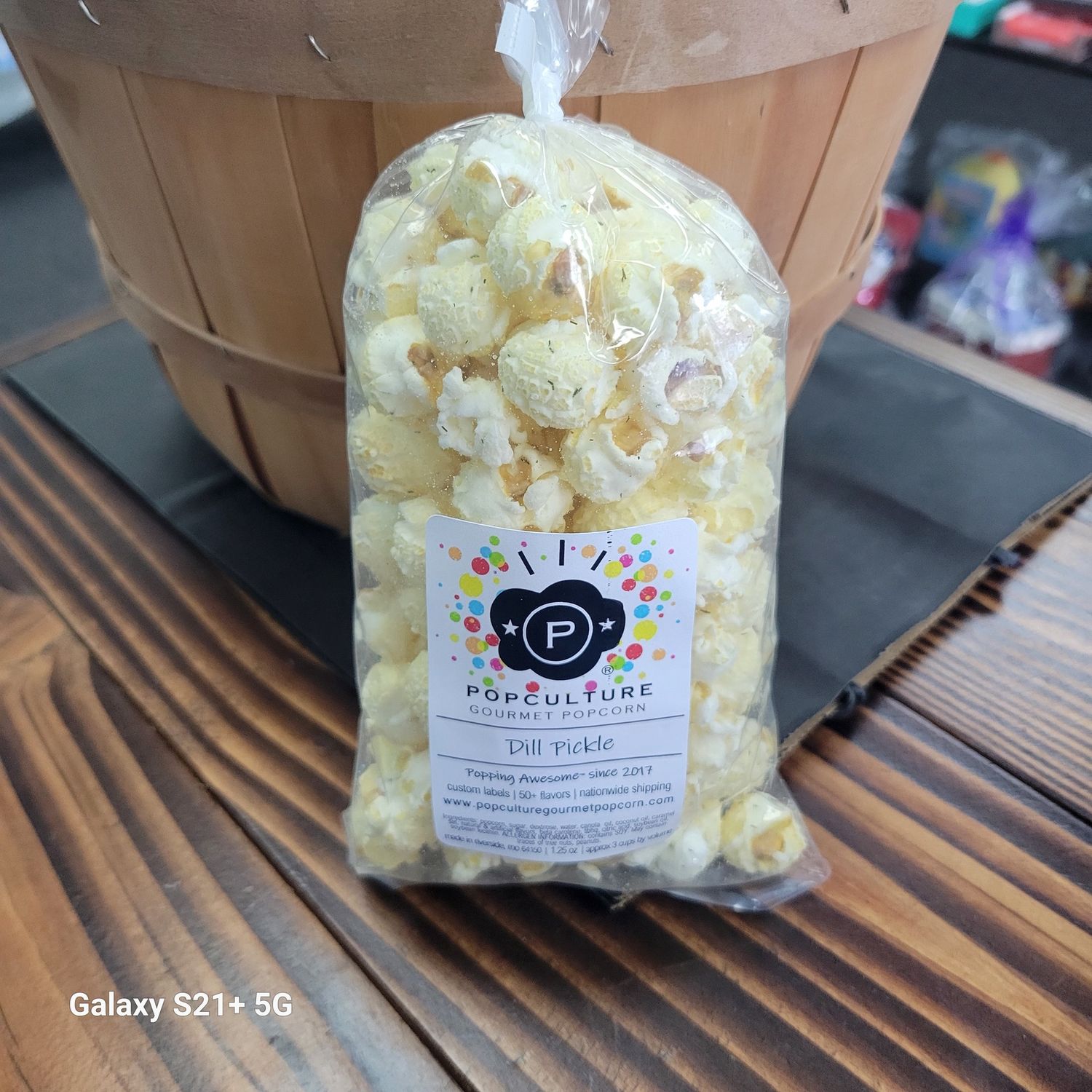 Dill Pickle Popcorn