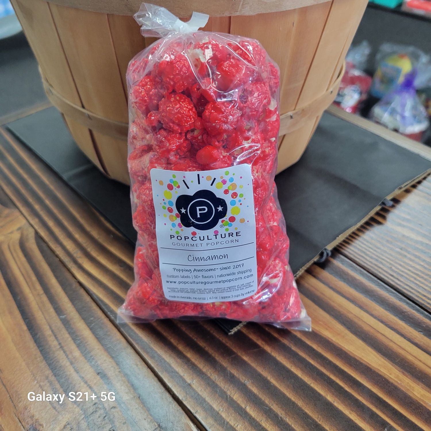 Cinnamon Popcorn