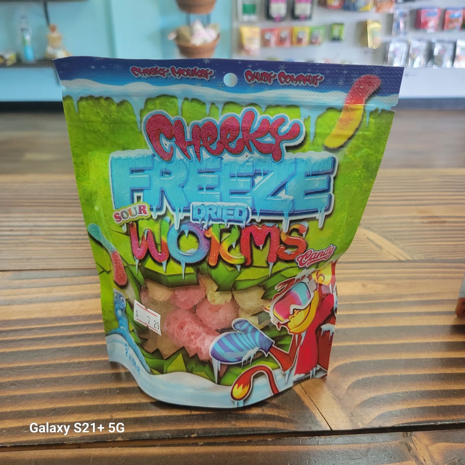 Cheeky Monkey Freeze Dried Sour Worms