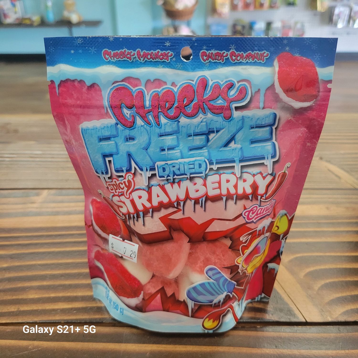Cheeky Monkey Freeze Dried Spicy Strawberry