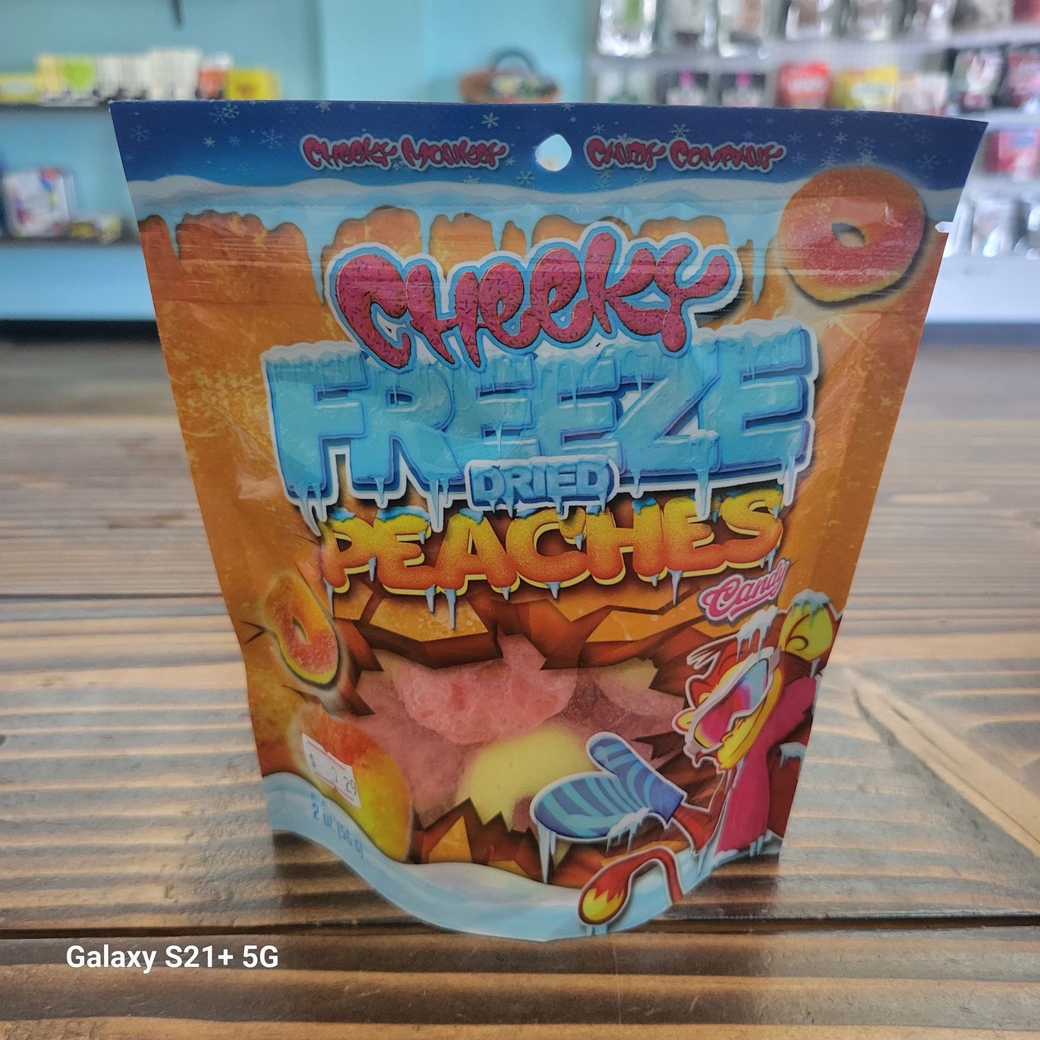 Cheeky Freeze Dried Peaches