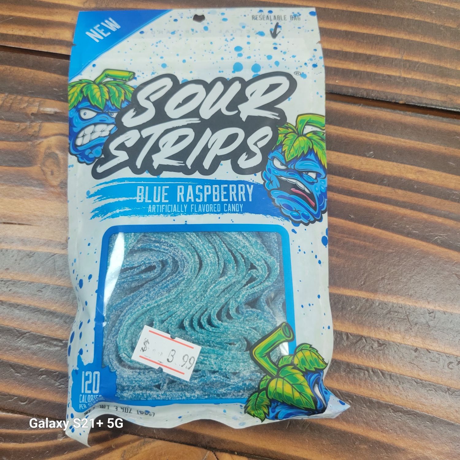Sour Strips Blue Raspberry