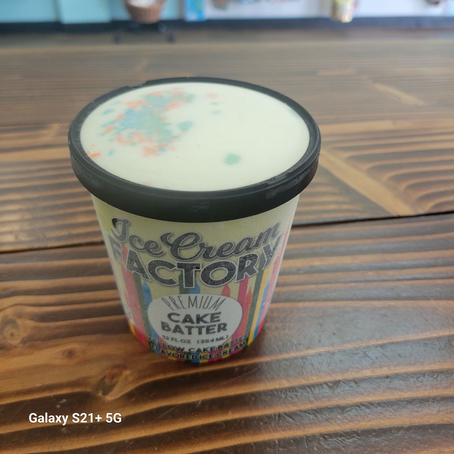 Ice Cream Factory Cake Batter