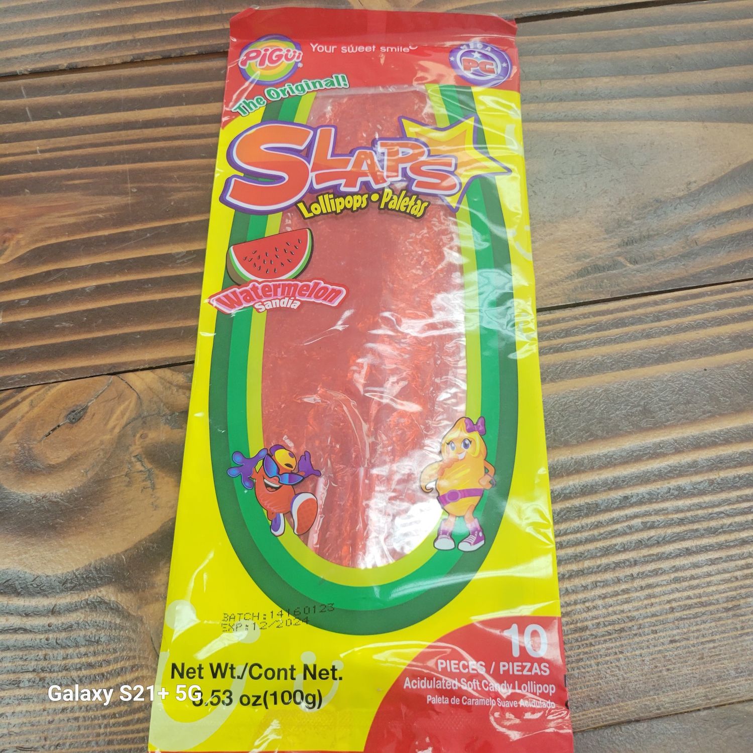 Slaps Watermelon Lollipop