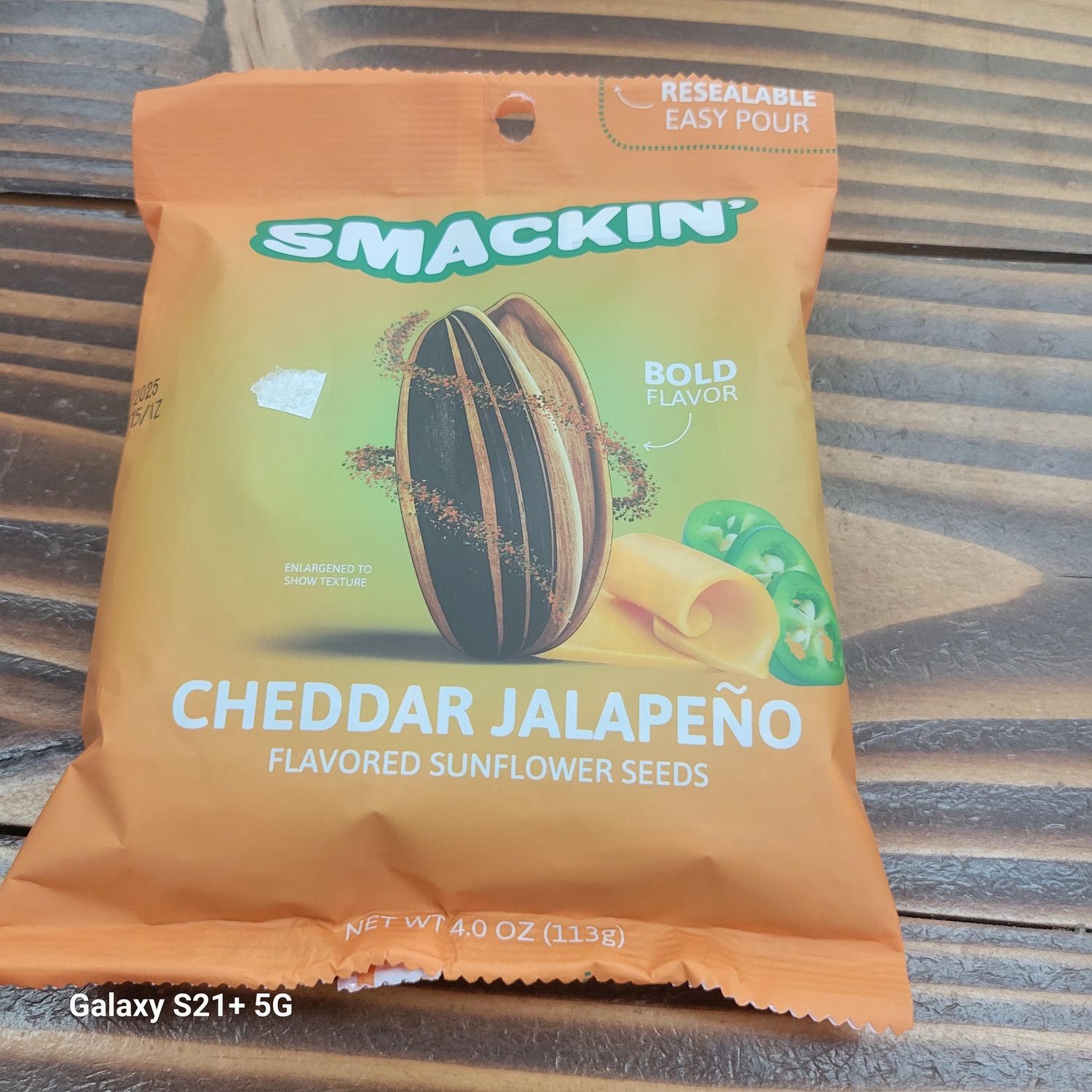 Smackin&#39; Seeds Cheddar Jalapeno