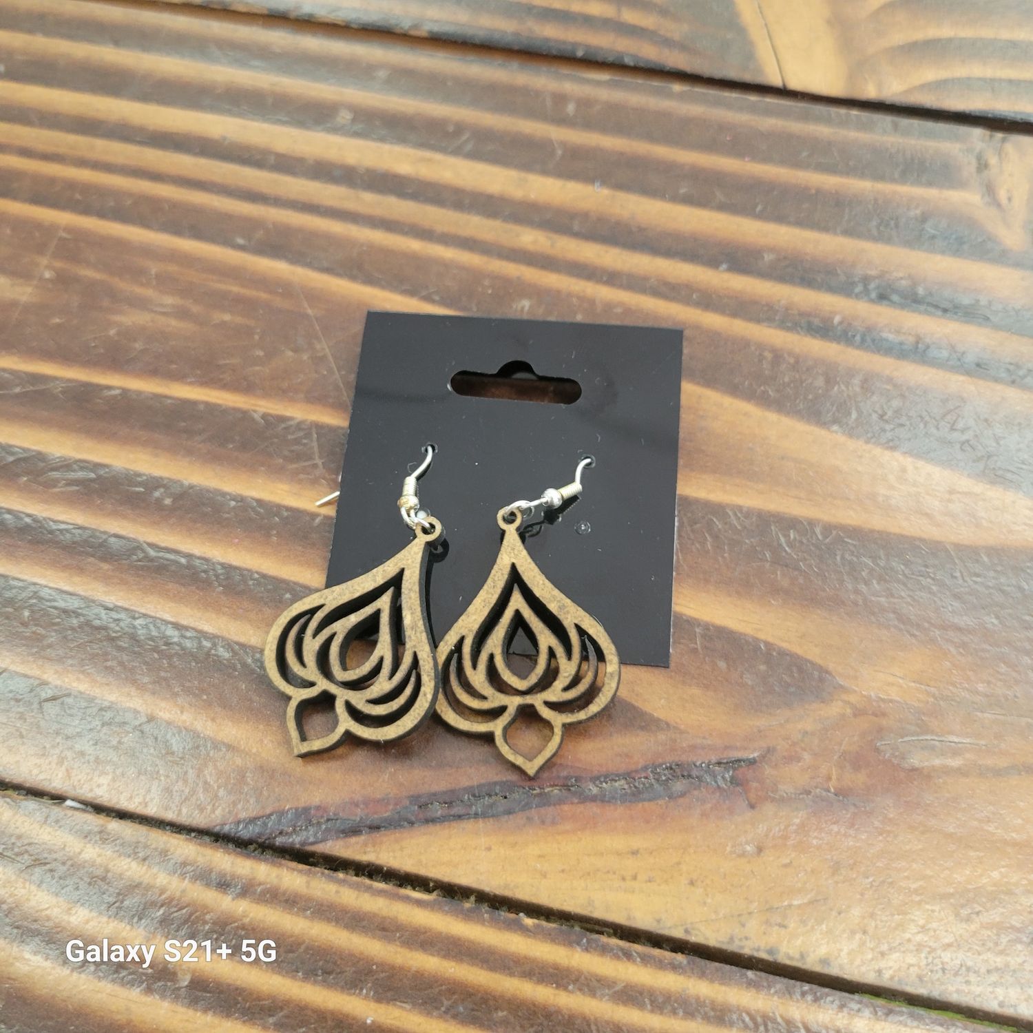 Fernando - Earrings Wooden Spade