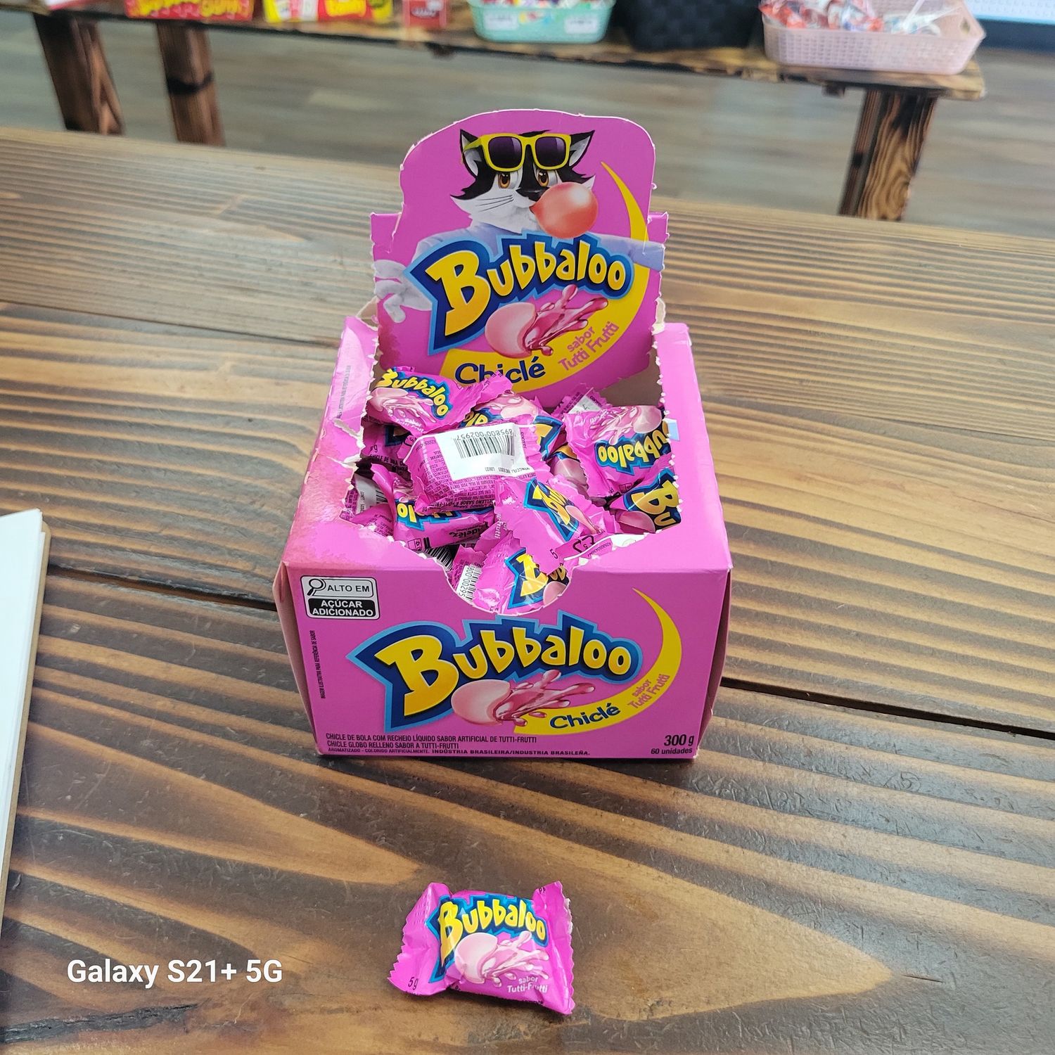 Bubbaloo Chewing Gum Tutti Fruit Gum