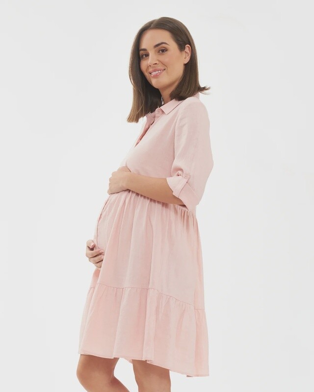 Adel Linen Dress