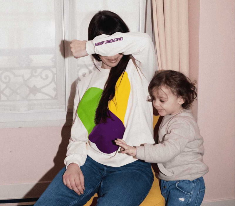 Trui #IWANTTOBREASTFREE