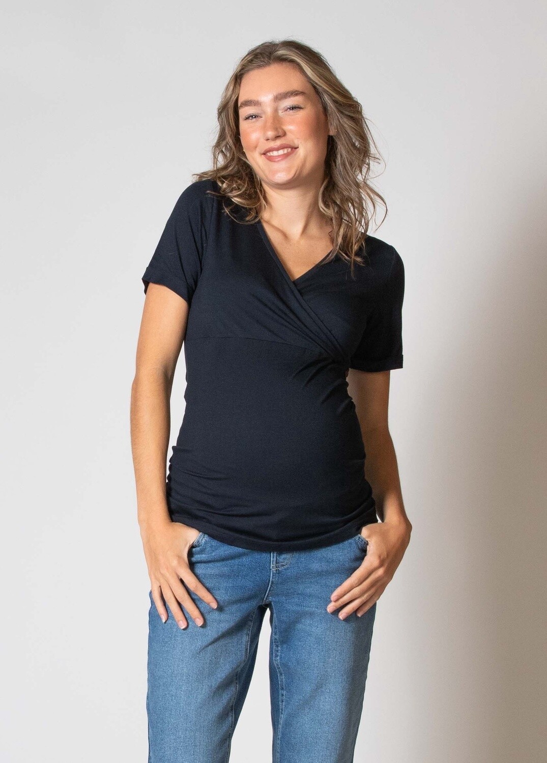 Shirt nursing sh sl Ecovero