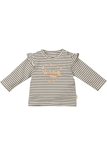 Shirt long sleeve Striped Ruffles