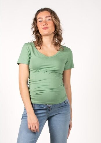 Shirt V-neck sh.sl. Ecovero