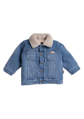 Jacket Denim Teddy