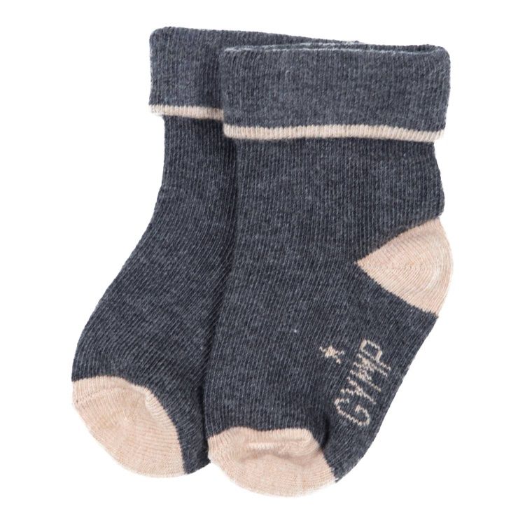 Socks Keit Antraciet/Beige