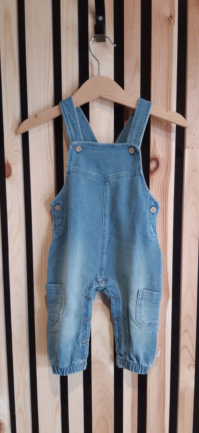 Salopette Denim Cargo