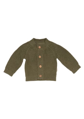 Cardigan knit Olive