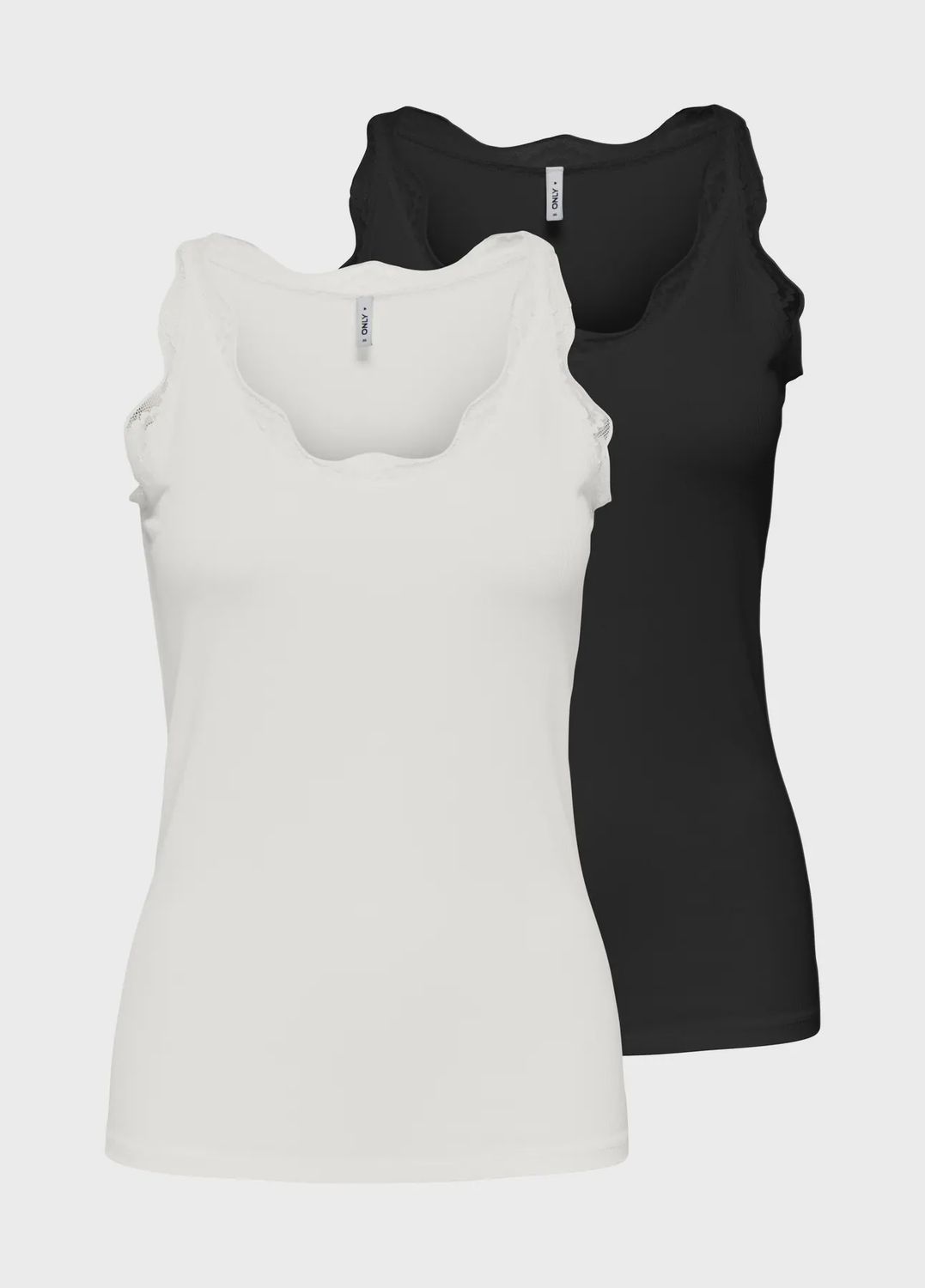 Shirt Lace Edge 2-pack