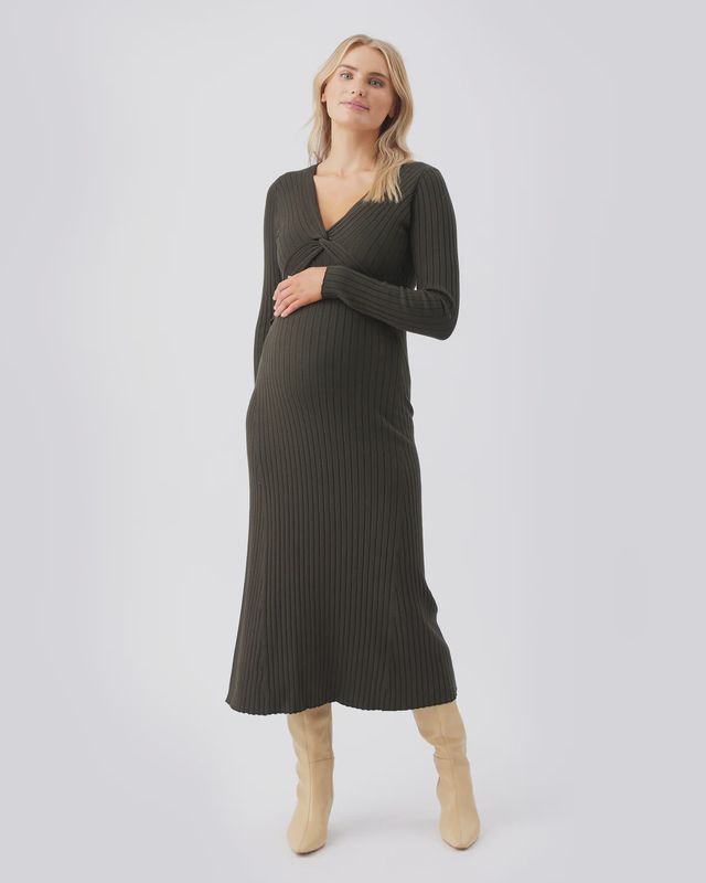 Remi Knit Nursing Dress