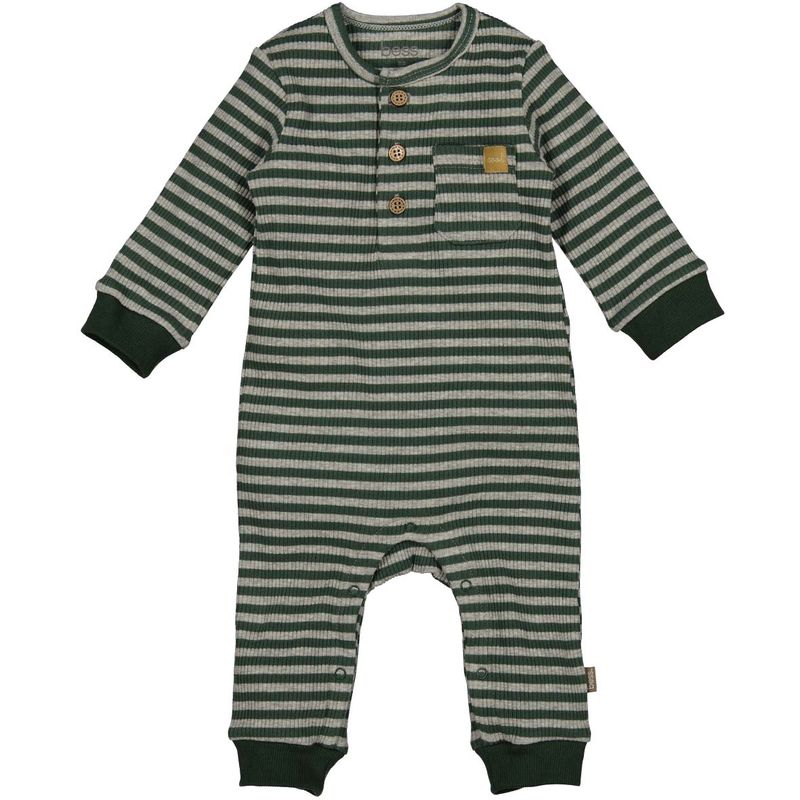 Suit Striped Green