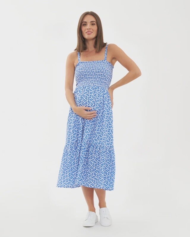 Capri Shirred Dress