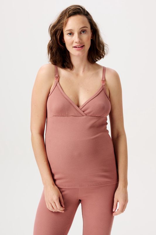 Maja nurising rib pyjama top