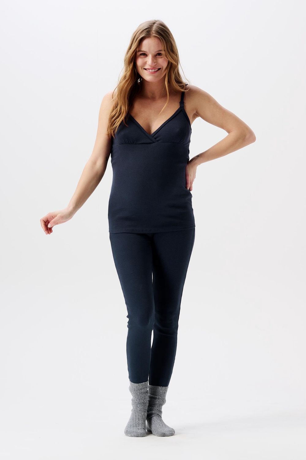 Gabri rib pyjama pants