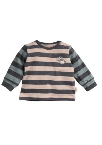 Shirt Striped Dino