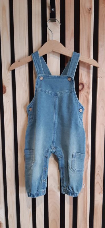 Salopette Denim Cargo